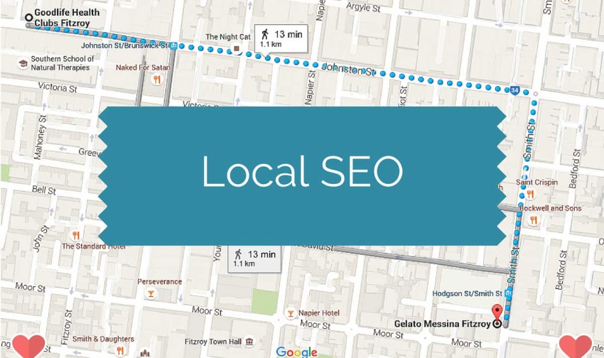 Love Local SEO - google local map