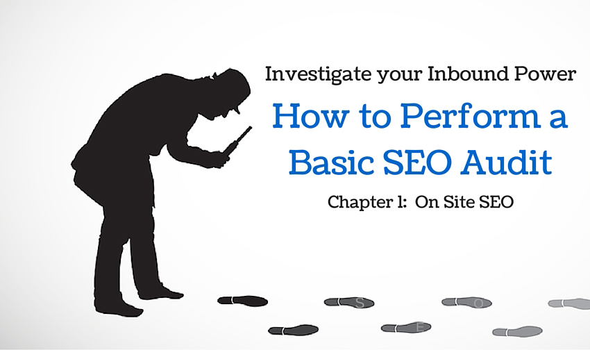 Basic SEO Audit Part 1 On Site SEO